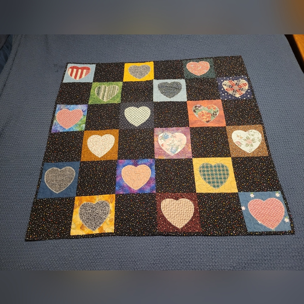 4x4 Handmade Heart Quilt